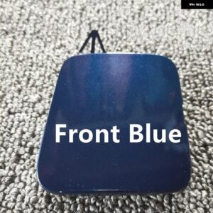 フロントリア バンパー 牽引アイキャップ牽引フックカバー 850714GA0A インフィニティ Q50 Q50L 2014-2018 - 1 PCS Front Blue