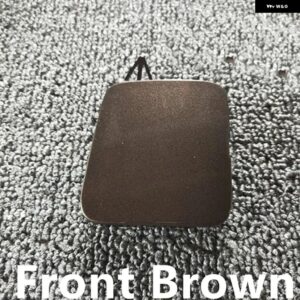 フロントリア バンパー 牽引アイキャップ牽引フックカバー 850714GA0A インフィニティ Q50 Q50L 2014-2018 - 1 PCS Front Brown