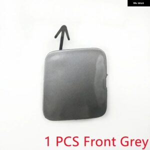 フロントリア バンパー 牽引アイキャップ牽引フックカバー 850714GA0A インフィニティ Q50 Q50L 2014-2018 - 1 PCS Front Grey