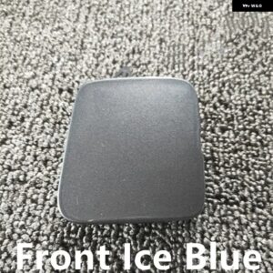 フロントリア バンパー 牽引アイキャップ牽引フックカバー 850714GA0A インフィニティ Q50 Q50L 2014-2018 - 1 PCS Front Ice Blue