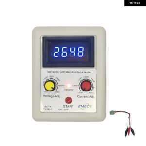 110V-2600V IGBT 電圧能力テスターダイオード MOS 三極管デジタル電圧計テスターポータブル耐電圧テスター - GRAY