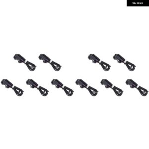 10個入り 車用フロント バンパー パーキング センサー配線 ハーネス PDC ケーブル BMW 3 4シリーズ F30 61129313607 - black