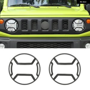 ランプフード 車フロント ヘッドライト ランプデコレーションカバー SUI JIMNY 2019 - 23以降 外装 アクセサリー - c