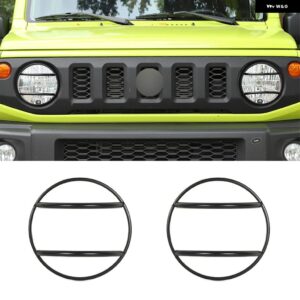 ランプフード 車フロント ヘッドライト ランプデコレーションカバー SUI JIMNY 2019 - 23以降 外装 アクセサリー - a