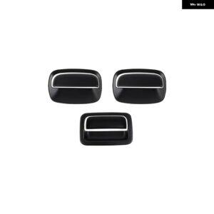 車ドアサイドリアテール ドアハンドル ボウルデコレーションカバー 新型ジムニー JB64 JB74 2019-2023年式以降用 外装 アクセサリー - Matte black