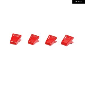 ABS 車用ウィンドウリフトスイッチ ボタン 拡張デコレーションカバー ステッカー SUI JIMNY 2019-2024年以降内装アクセサリー - red