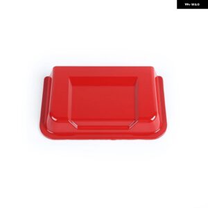 車用 ステッカー SUI JIMNY 2019 2020 カーボン エアインレット アウトレット ベント 吸気カバー トリム SUI JIMNY 2019 2020 - red