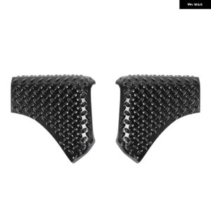 車 フロントリア フェンダーテールゲートアングルラップデコレーションガードカバー SUI JIMNY JB64 JB74 2019以降 外装 アクセサリー - Carbon Fiber Front