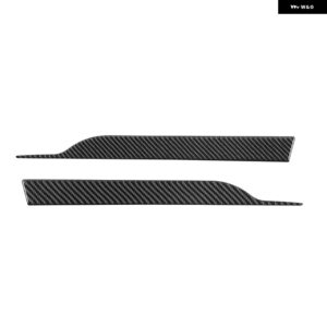 ソフト カーボン 車内ドア アームレスト 装飾 トリム ステッカー SUI JIMNY 2019 - 22 アクセサリー - B Carbon Fiber