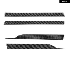 ソフト カーボン 車内ドア アームレスト 装飾 トリム ステッカー SUI JIMNY 2019 - 22 アクセサリー - 2 pcs Carbon Fiber