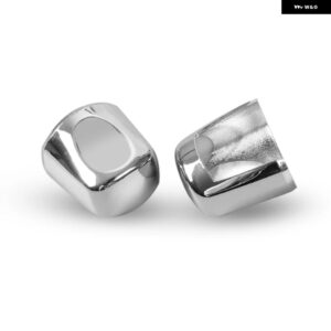 カー スタイリング SUI JIMNY 2007-2022 ワイパー レバー ウィンカー コントロール 装飾 カバー トリム リング フレーム アクセサリー - in Chrome