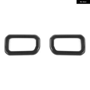 カーボングレインカーインナー ドアハンドル デコレーションカバー スイジムニー 2019 - 24年以降 インテリア アクセサリー - carbon fiber grain