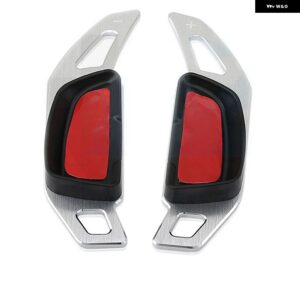 カーアクセサリー アルミ ステアリングホイール シフト パドル シフター エクステンション DSG ベンツ W176 W205 W212 W222 W246 C117 W218 X156 - Silver