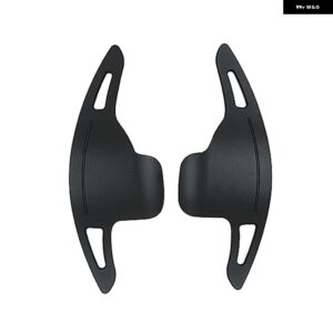BMW F30 F31 F32 F10 F20 F22 F15 F16 X1 X3 X4 X5 X6 アルミ ステアリングホイール パドル シフター ギア シフト シフター エクステンション 2個 - black
