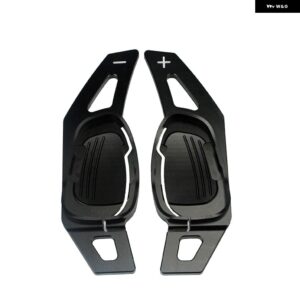 CUPRA ATECA FORMENTOR LEON 2021 - 23 車 ステアリングホイール シフト パドルギアパドルDSGエクステンション スタイリング カーアクセサリー - black