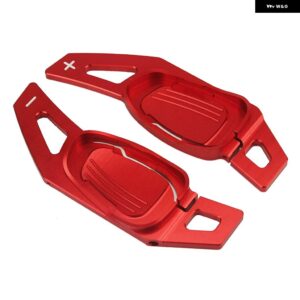 CUPRA ATECA FORMENTOR LEON 2021 - 23 車 ステアリングホイール シフト パドルギアパドルDSGエクステンション スタイリング カーアクセサリー - Red