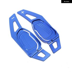 CUPRA ATECA FORMENTOR LEON 2021 - 23 車 ステアリングホイール シフト パドルギアパドルDSGエクステンション スタイリング カーアクセサリー - Blue