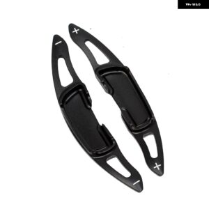 シフト パドル 2014-2018 マツダ アテンザ アクセラ 3/6/2 CX-3 CX-5 CX-9 車用 ステアリングホイール シフター エクステンション DSG アクセサリー - black