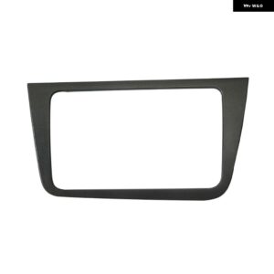 車用ダブル2DIN ラジオ フェイシア SEAT ALTEA TOLEDO 左ハンドル 用ダッシュ トリム キット ステレオ パネル 220X130MM CD DVD フレーム ベゼル - 8 inch Silver Grey