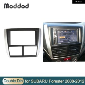 フェイシア スバル フォレスター インプレッサ 2007-2012 ダブルディン ラジオ フレーム ダッシュボード 取り付けキット ステレオ プレーヤー パネル ベゼル - 173x98mm