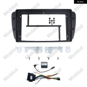 ラジオ フェイシア SEAT IBIZA 2008-2015 ステレオ GPS DVD プレーヤー インストールサラウンド トリム パネル フェイスプレート 9インチダッシュキット オ - frame with cable