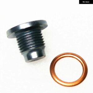 適合車種： プジョー 1007 206 207 208 3008 307 308 406 407 508 07 807 シトロエン C4 C5 C6 エンジン オイルドレン プラグ プラグシール 016393 - Dark Grey