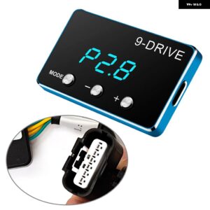 9ドライブカー電子スロットル コントローラ ーペダルアクセル ホンダ アコード2013-19シティ シビック 2015以降CRV2010以降HRV2014以降 - Blue