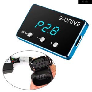 9ドライブカー電子スロットル コントローラ ーペダルアクセル KA-873 メルセデス ベンツ A / B / C / E / S / SLK クラス など - Blue