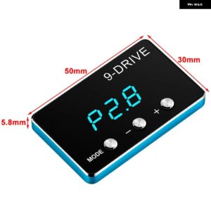 9ドライブカー電子スロットル コントローラ ーペダルアクセル ホンダ ACCORD 2008-2012 CIVIC/CROSSROAD/CROSSTOUR/CRV/PILOT - Blue