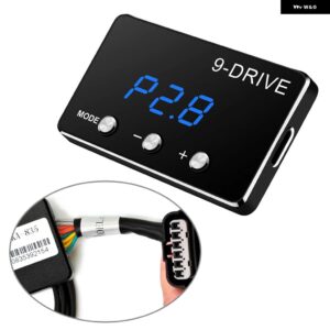 9ドライブカー電子スロットル コントローラ ーペダルアクセル ホンダ ACCORD 2008-2012 CIVIC/CROSSROAD/CROSSTOUR/CRV/PILOT - black