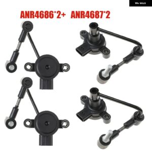 VRVR ANR4686 フロント ANR4687 リア 左 右 3ピン 高さサスペンションレベルセンサー 1997-2002 ランド??ローバー レンジローバー P38 - b