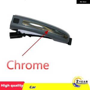 スマートセンサー 外装 ドアハンドル Q7 2007-2015 4L0837205A 4L0837205B クローム - CHROME NEW STYLE