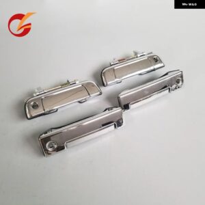トヨタ ハイエース 1992-2004 モデル フォトン ハイエース LH112 LH114 フロント ドアハンドル リア ドアハンドル クローム - front LH