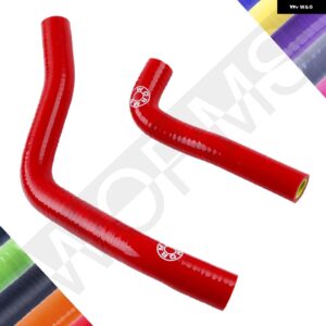 ヤマハ DT125R DT125 R 1997年以降 シリコン ラジエーター クーラントホースキット 1998 - 03 - Red