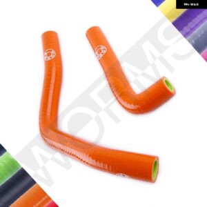 ヤマハ DT125R DT125 R 1997年以降 シリコン ラジエーター クーラントホースキット 1998 - 03 - Orange