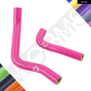 ヤマハ DT125R DT125 R 1997年以降 シリコン ラジエーター クーラントホースキット 1998 - 03 - Pink