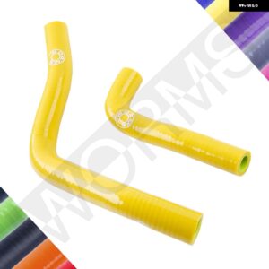 ヤマハ DT125R DT125 R 1997年以降 シリコン ラジエーター クーラントホースキット 1998 - 03 - Yellow