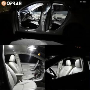 10個 T10 W5W 194 501 LED CANバス 車内灯 3 SMD 3838 チップ ホワイト 計器灯 電球 ランプ ホワイト 6000K 12V - WHITE