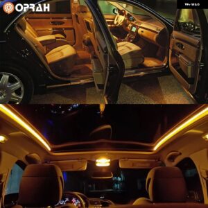 10個 T10 W5W 194 501 LED CANバス 車内灯 3 SMD 3838 チップ ホワイト 計器灯 電球 ランプ ホワイト 6000K 12V - Yellow