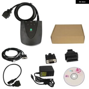 V3.104.24 HDS HIM ホンダ 診断 システム ツール ホンダ インターフェース モジュール + RS232 OBD2スキャナー サポート 多機能 - HDS HIM