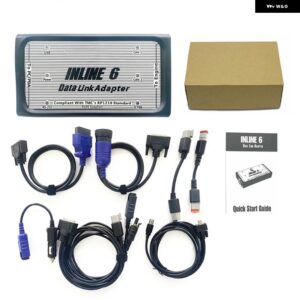 INLINE 6 データリンク アダプター OBD2 スキャナー INSITE V8.7 INLINE6 CUMMINS トラック 診断ツール - Carton Box