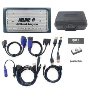 INLINE 6 データリンク アダプター OBD2 スキャナー INSITE V8.7 INLINE6 CUMMINS トラック 診断ツール - Plastic Box