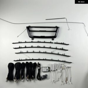 BMW 3シリーズ F30 F31 2012-2018 LED アンビエントライト インナードア 装飾 ストリップ トリム 車 装飾 ランプ - b