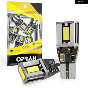 OPRAH 2個 T15 W16W 921 912 LED 電球 3570 CSP CANBUS 超高輝度 1200LM 車用バックランプ交換用 6000K ホワイト - WHITE