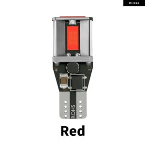 OPRAH 2個 T15 W16W 921 912 LED 電球 3570 CSP CANBUS 超高輝度 1200LM 車用バックランプ交換用 6000K ホワイト - Red