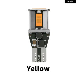 OPRAH 2個 T15 W16W 921 912 LED 電球 3570 CSP CANBUS 超高輝度 1200LM 車用バックランプ交換用 6000K ホワイト - Amber