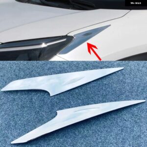 トヨタ ヤリスクロス XP210 2020 - 23 クローム フロント リア フォグ ヘッドライト ライト ランプ フレーム カバー トリム ステッカー カー スタイリング - b