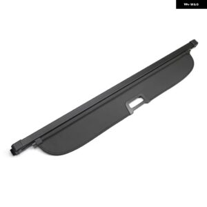 ホンダ ジャズ 2002-2018 シャトル 2015-2022 ブラック リトラクタブル リアブート トランク ラゲッジ セキュリティシールド カーゴカバー - Fit 2002-2007