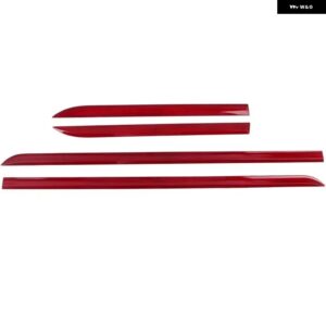 トヨタ RAV4 2019 - 23 カラフル サイドドア ボディ 傷防止 モールディング ストリップ プロテクター カバー トリム カー スタイリング - Red