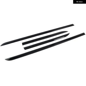 トヨタ RAV4 2019 - 23 カラフル サイドドア ボディ 傷防止 モールディング ストリップ プロテクター カバー トリム カー スタイリング - black